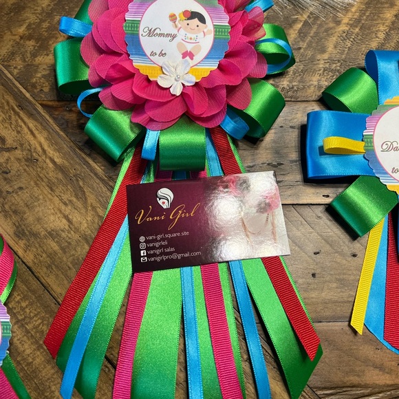 Baby shower corsage’s set 465
